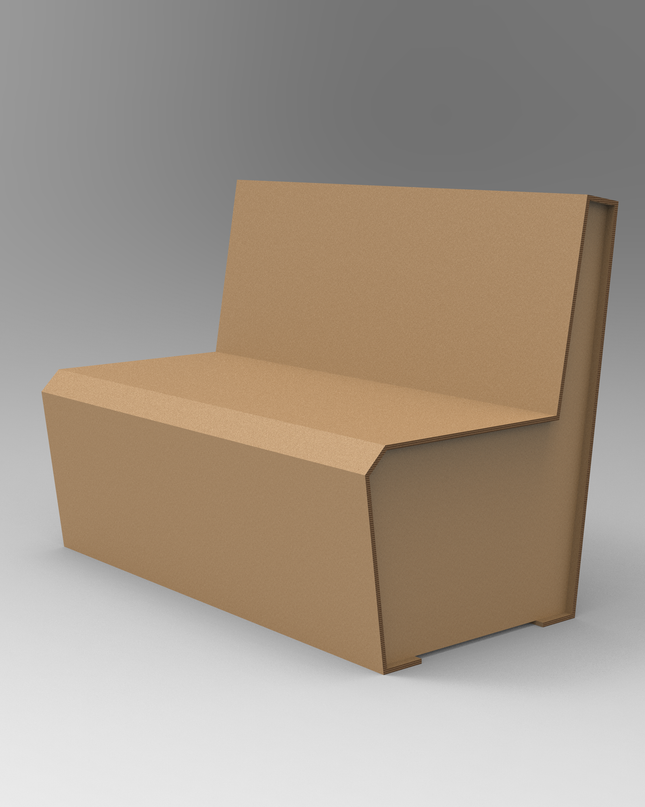 Backrest bench-120