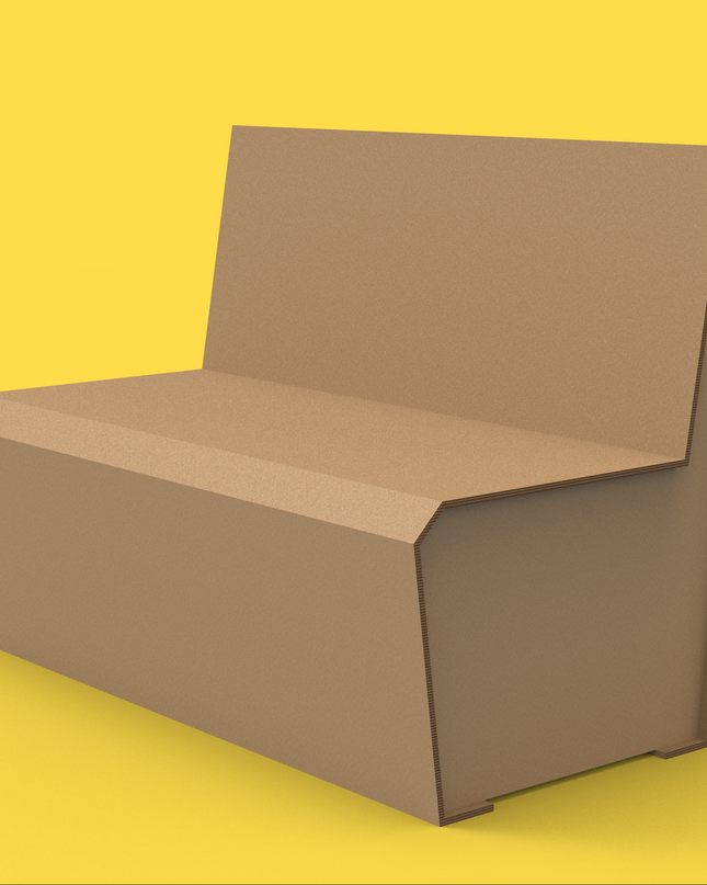 Backrest bench-120