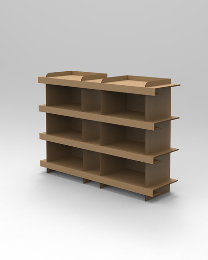 Office Display Shelf (double)